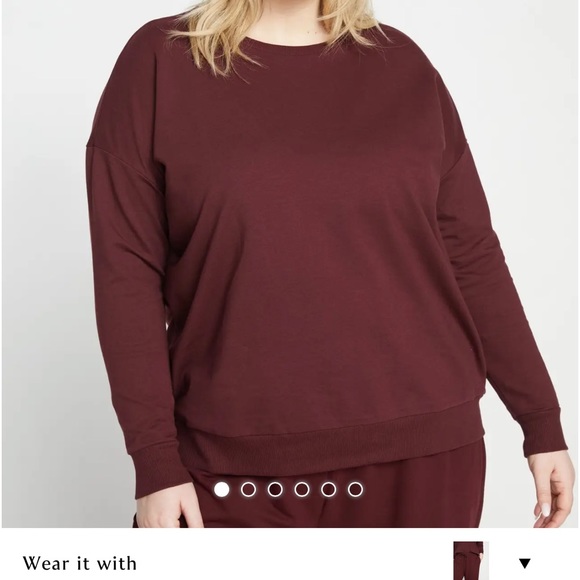 Burgundy US hoodie - Picture 8 of 8